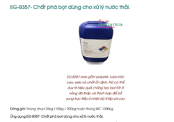 EG-B357- Chất phá bọt dùng cho xử lý nước thải.